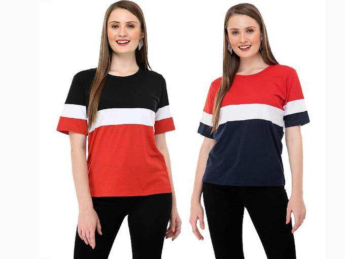 Neysa Womens T-Shirt (Pack of 2)