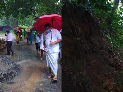 മണ്ണിടിച്ചിൽ ഭീതിയിൽ നേര്യമംഗലം-ഇടുക്കി റോഡ്; 38 ഓളം കുടുംബങ്ങളെ മാറ്റിപ്പാർപ്പിക്കും