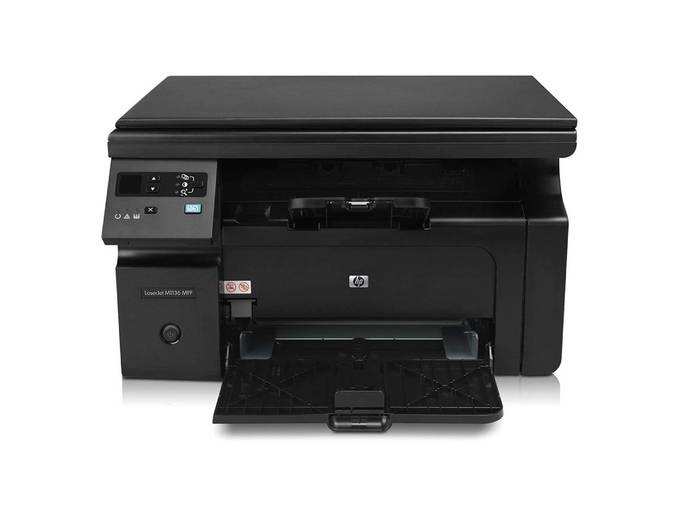 HP Laserjet Pro M1136 Multifunction Monochrome Laser Printer (Black)