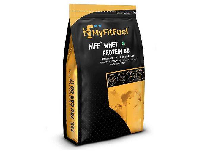 Myfitfuel Mff Whey Protein 80 - 1 Kg (2.2 Lbs) Unflavored