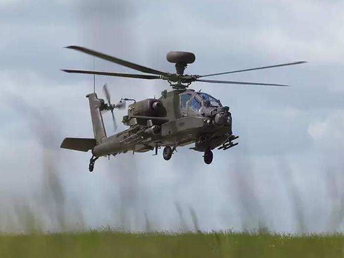 अपाचे अटैक हेलिकॉप्‍टर्स देंगे ग्राउंड फोर्सेज को सपोर्ट