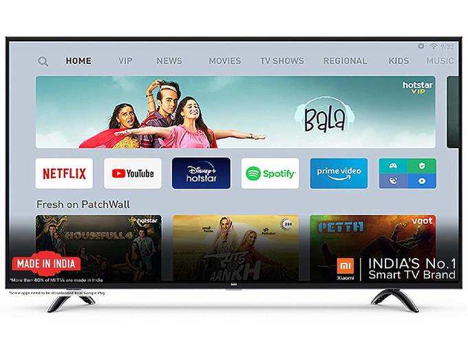 Mi TV 4X 138.8 cm (55 Inches) Ultra HD Android LED TV (Black)