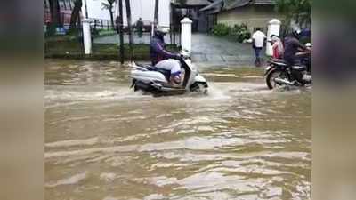 നാട്ടുകാരുടെ പരാതിക്ക് നടപടി തുടങ്ങി; തങ്കളം ബൈപ്പാസ് റോഡിലെ വെള്ളക്കെട്ടിന് പരിഹാരമാകുന്നു