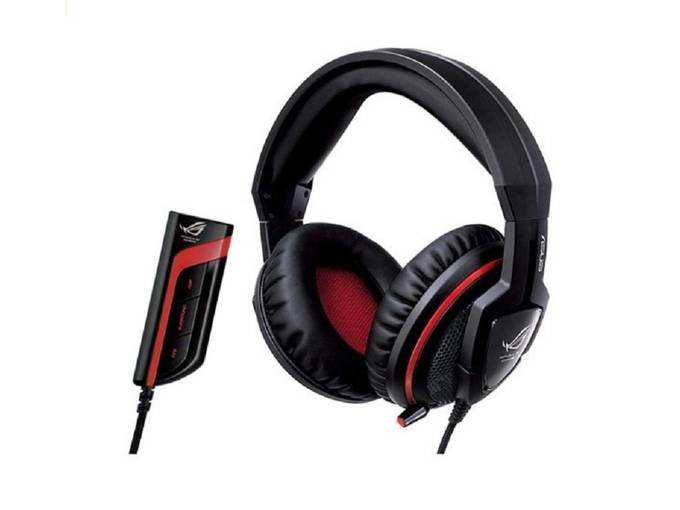 ASUS ROG Orion PRO full-size Gaming Headset with 7.1 virtual surround 50mm neodymium drivers