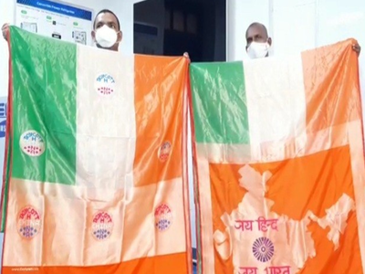 Varanasi news: काशी के बुनकरों ने तैयार की तिरंगा साड़ी, चाइना बॉयकॉट का दे रही संदेश