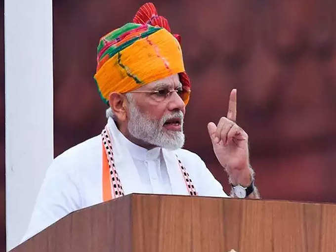 पीएम मोदी लगातार सातवीं बार फहराएंगे लाल किले पर तिरंगा