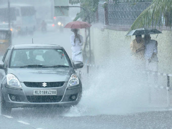 Driving in rains