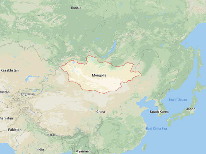चीन और रूस के बीच स्थित है मंगोलिया