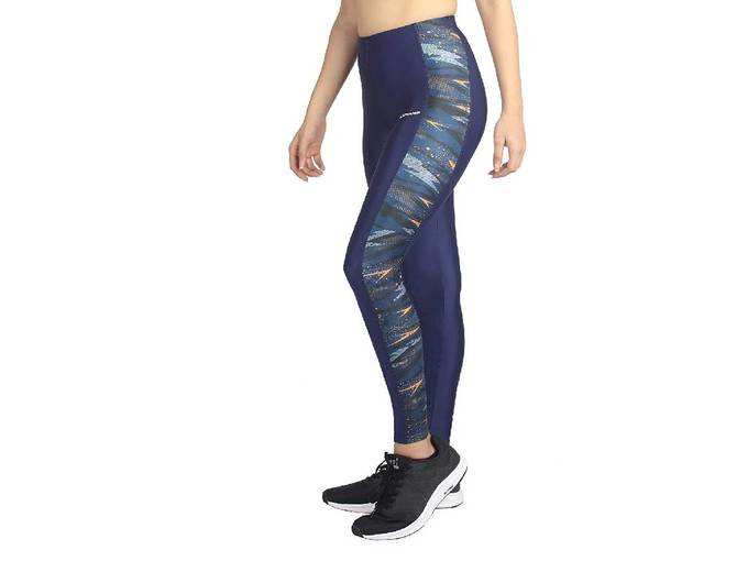 Champ Poly Spandex I Women’s Full Length Leggings I Yoga Pants for Women I Stretchable for Gym Pants, Exercise, Workout I Attractive Printed Design on Both Sides