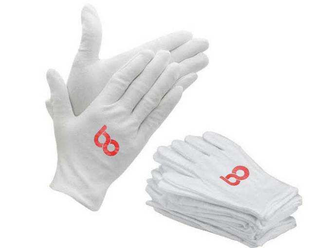 Bon Organic Reusable Cotton Gloves (Pack Of 10)