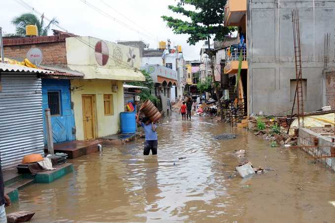 ​ವರುಣನ ಆರ್ಭಟಕ್ಕೆ ಬೆಳಗಾವಿ ತತ್ತರ