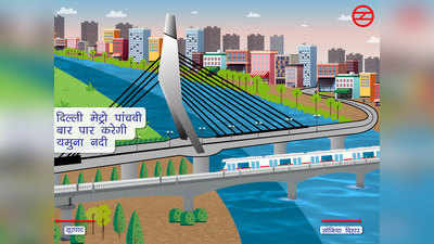 इस बार वर्क फ्रॉम होम में बना लिया गया दिल्ली मेट्रो का पुल