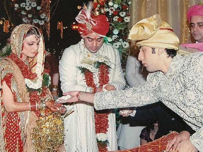 रिद्धिमा कपूर की शादी की तस्वीर