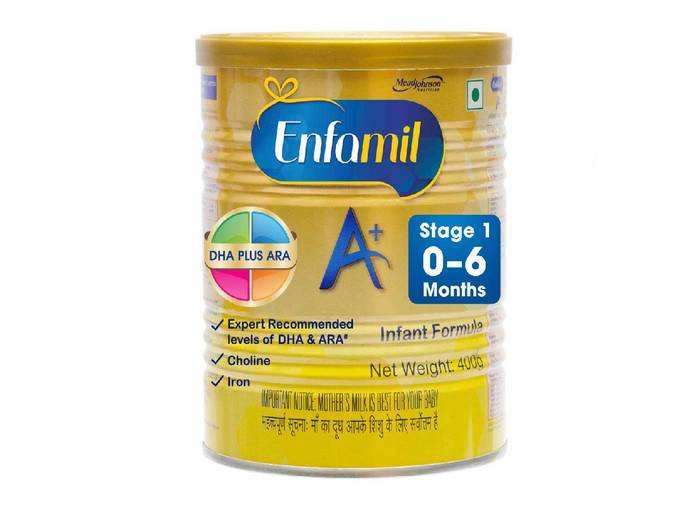 Enfamil A+ Stage 1: Infant Formula (0 to 6 months) 400gm