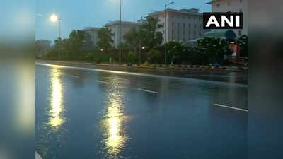 delhi weather news : दिल्ली में आज तड़के ही बरसने लगे बदरा, दो दिन झमाझम बारिश के आसार