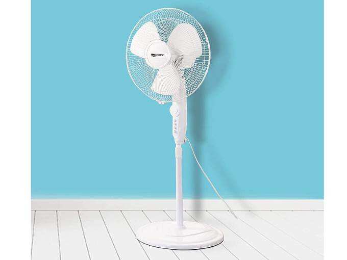AmazonBasics - High Speed Pedestal Fan for Cooling with Automatic Oscillation (400 MM)