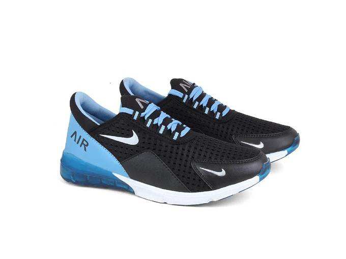 FABBMATE Mesh Sports Shoes for Men | Blue | Black | Boys | Under 500 | Sizes 6, 7, 8, 9, 10 | Airmix Sole |