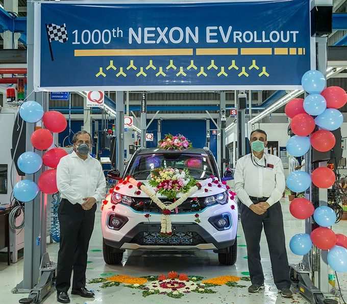 1000th Tata Nexon EV rollout