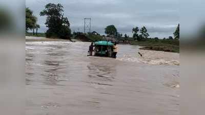 మంచిర్యాల: వరదలో చిక్కుకొని 2 గంటలపాటు గర్భిణీ వేదన.. చివరికి..