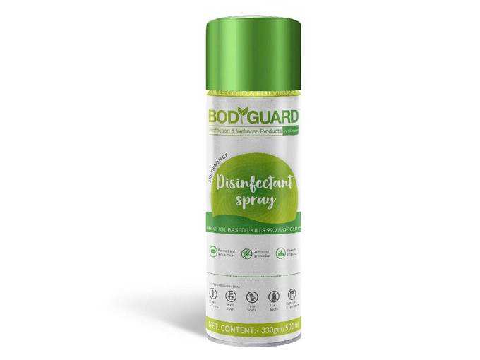 BodyGuard Multipurpose Alcohol Based Disinfectant Sanitizer Spray - 500 ml
