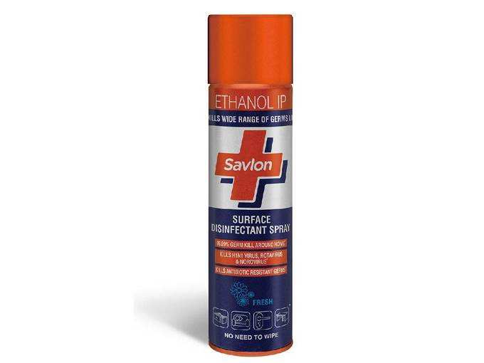 Savlon Surface Disinfectant Spray, For Hard &amp; Soft Surfaces, 170g (230ml)