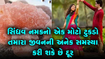 સિંધવ નમકનો એક મોટો ટુકડો તમારા જીવનની અનેક સમસ્યા કરી શકે છે દૂર 