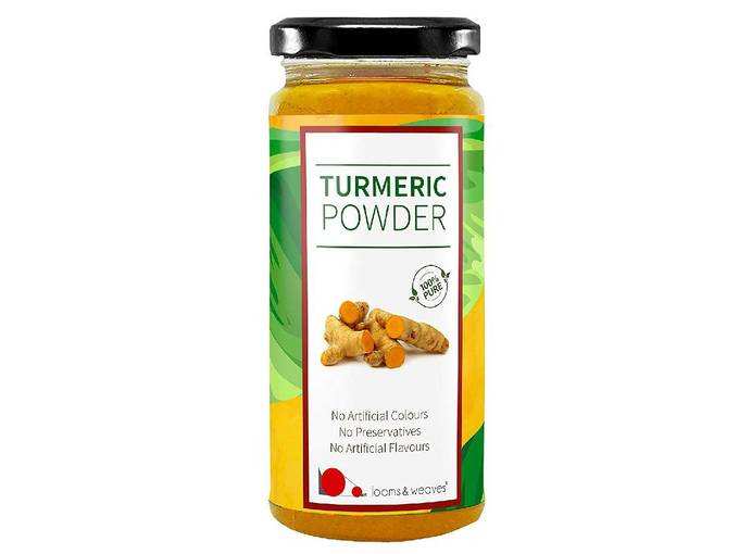 looms &amp; weaves Organically Grown Indigenous Turmeric Powder From Kerala (100 gm)