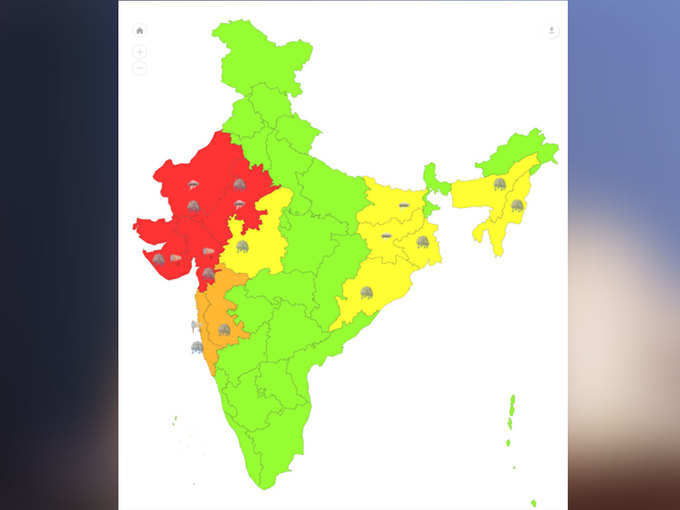 24 अगस्त के मौसम का अनुमान