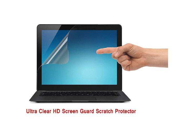 Saco Ultra Clear HD Screen Guard Scratch Protector for HP Pavilion x360 11-ad105tu 11.6-inch HD Laptop
