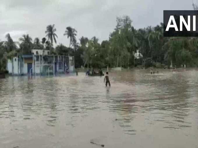 पश्चिम बंगाल में भारी बारिश की चेतावनी