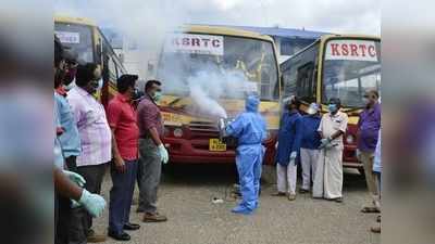 കെഎസ്ആർടിസി ബസുകളിൽ വാതകരൂപത്തിൽ അണുനശീകരണം നടത്തി പെട്രോളിയം ഡീലേഴ്‌സ്