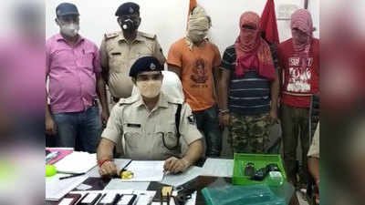 Bhojpur news : पुलिस ने दबोचे 7 शातिर लुटेरे, लूटी हुई 3 बाइकें और 2 तमंचे बरामद