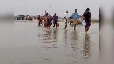 यूपी में बारिश और बाढ़ का कहर जारी, 18 जिलों के 1029 गांव प्रभावित
