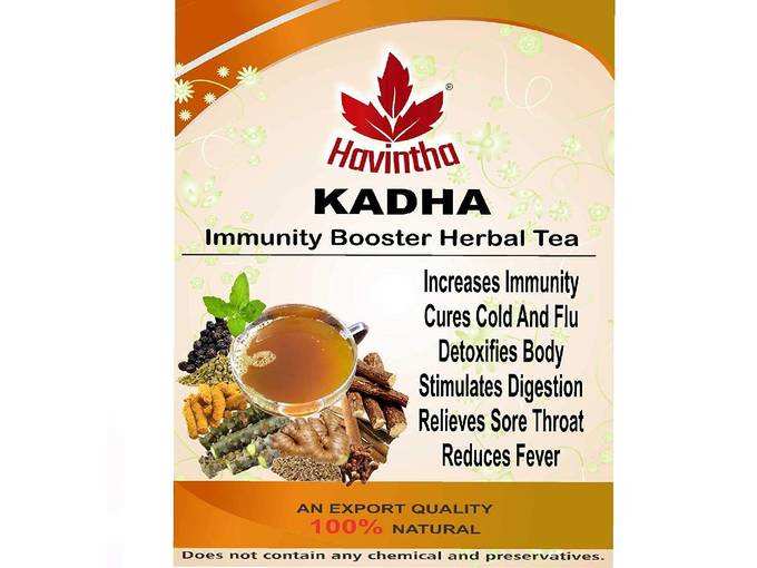 Havintha Kadha for Immunity Booster Ayurvedic Herbal Remedy for Cold, Cough, Flu, Sore Throat, Congestion (100 Grams)
