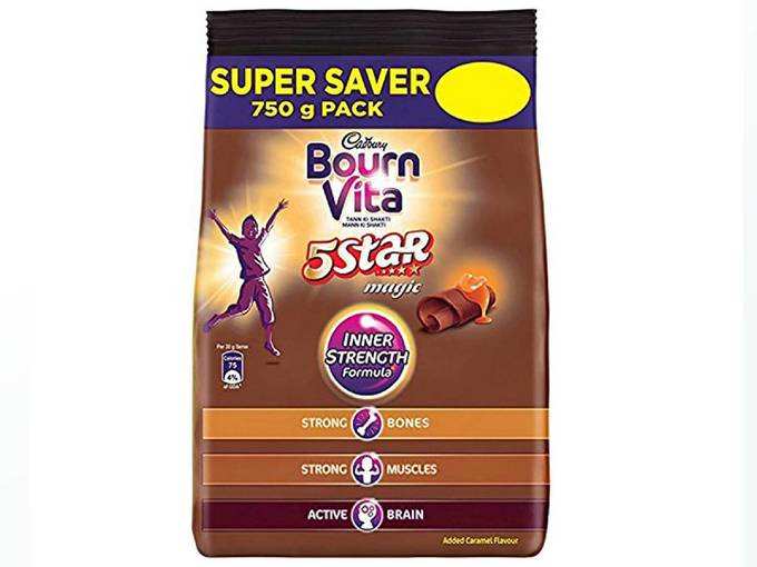 Bournvita 5 Star Magic Health Drink, 750 g refill pack