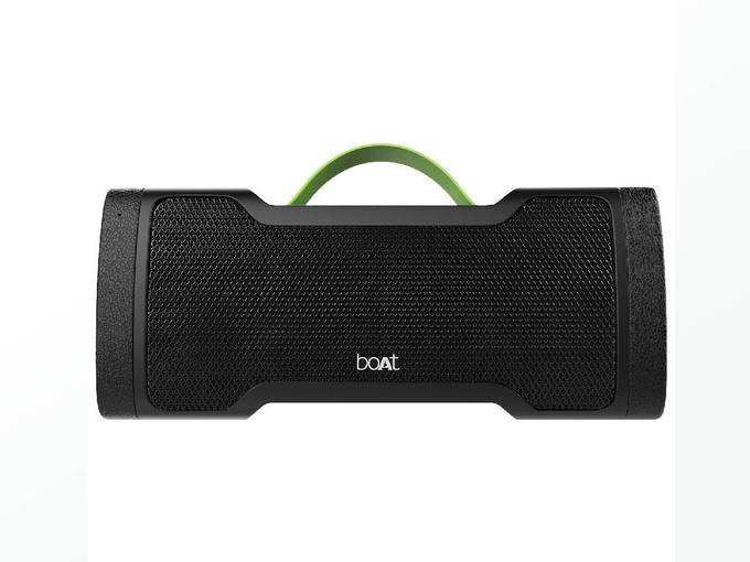 boAt Stone 1000 Portable Wireless Speaker with 14W Stereo Sound, Enhanced Bass, Rugged Design, Up to 8H Playtime and IPX5 Water &amp; Splash Resistance (Black)