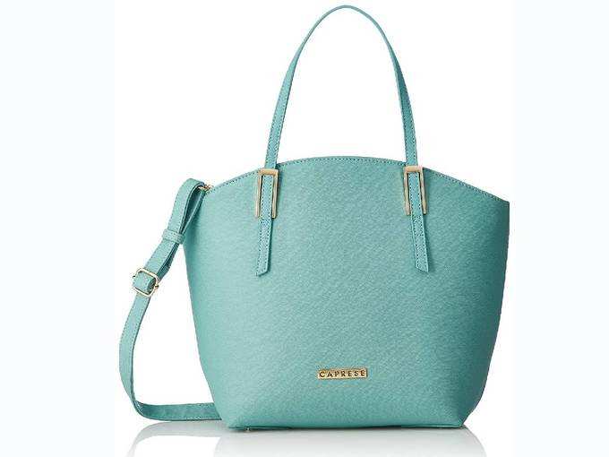 Caprese Livia Womens Tote Bag (Mint)