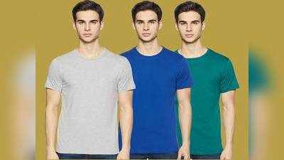 Mega Sale :  सिर्फ 799 रुपए में Amazon से खरीदें कुल 5 Men T-Shirt