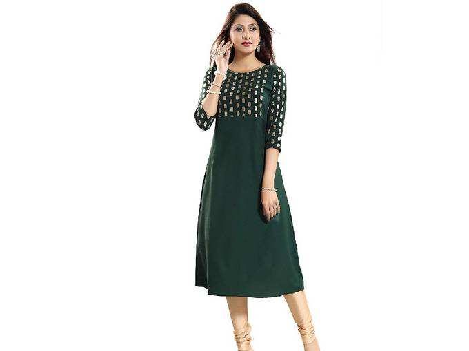 ALC Creation Womens A-Line Kurta