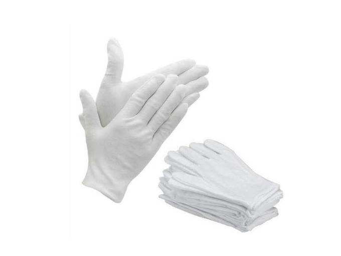 BHUMI FASHION Reusable Washable Cotton Gloves (Pack Of 10)