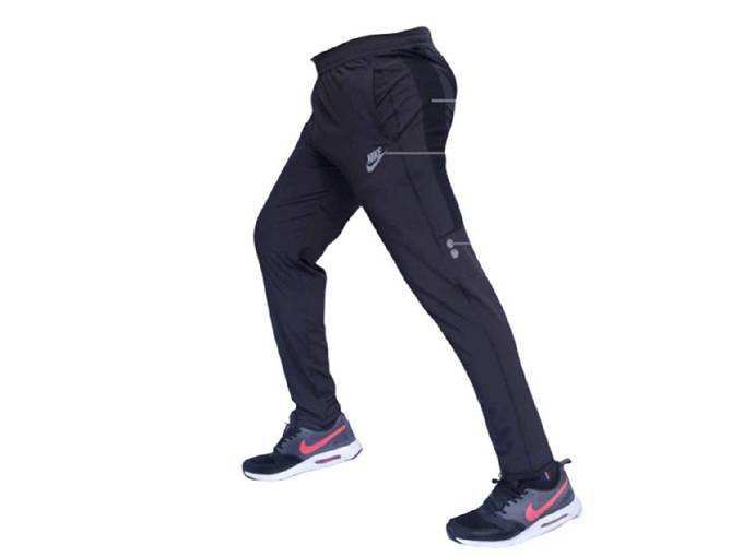 Mens Slim Fit Trackpants (sai-002_Navy Blue_Medium)