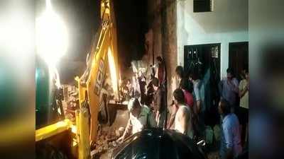 MP: सीहोर में मकान गिरा, 4 लोग मलबे में दबे, 1 की मौत