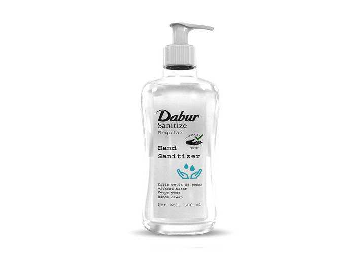 Dabur Sanitize Hand Sanitizer | Alcohol Based Sanitizer (Regular)- 500 ml