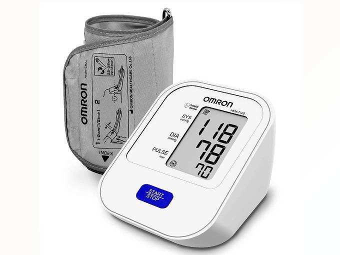 Omron HEM 7120 Fully Automatic Digital Blood Pressure Monitor With Intellisense Technology For Most Accurate Measurement