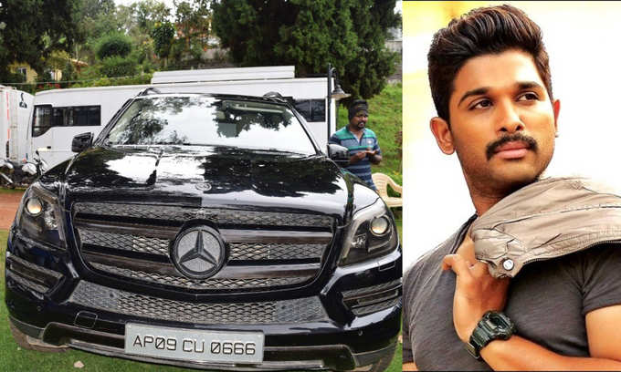 Allu Arjun&#39;s Mercedes-Benz GL-Class