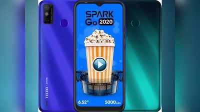 Tecno Spark Go 2020 भारत में लॉन्च, दाम 6,500 रुपये से कम