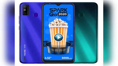 Tecno Spark Go 2020 भारतात लाँच, किंमत ६ हजार ४९९ रुपये
