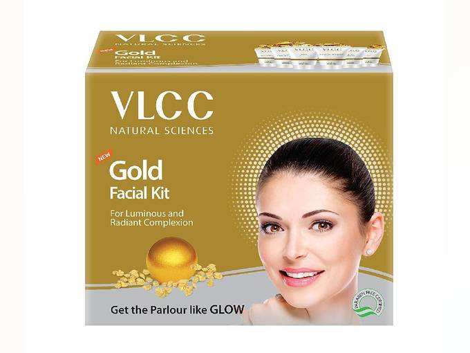 NutriGlow Gold Kesar Facial Kit Instant Radiance Shine &amp; Youthful Glow Facial Kit 260 Gm