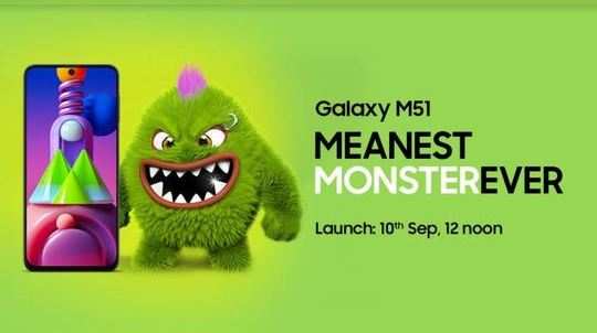 Samsung Galaxy M51એ કર્યો Meanest Monster Everનો દાવો, Mo-B પણ છે મુકાબલા માટે તૈયાર 