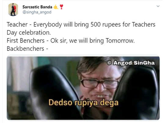 hilarious memes on happy teachers day